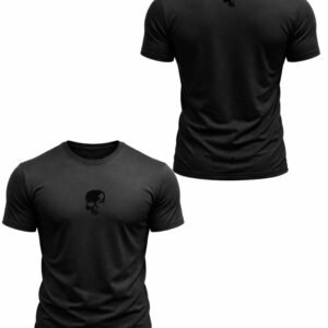 Camiseta basic Black Skull